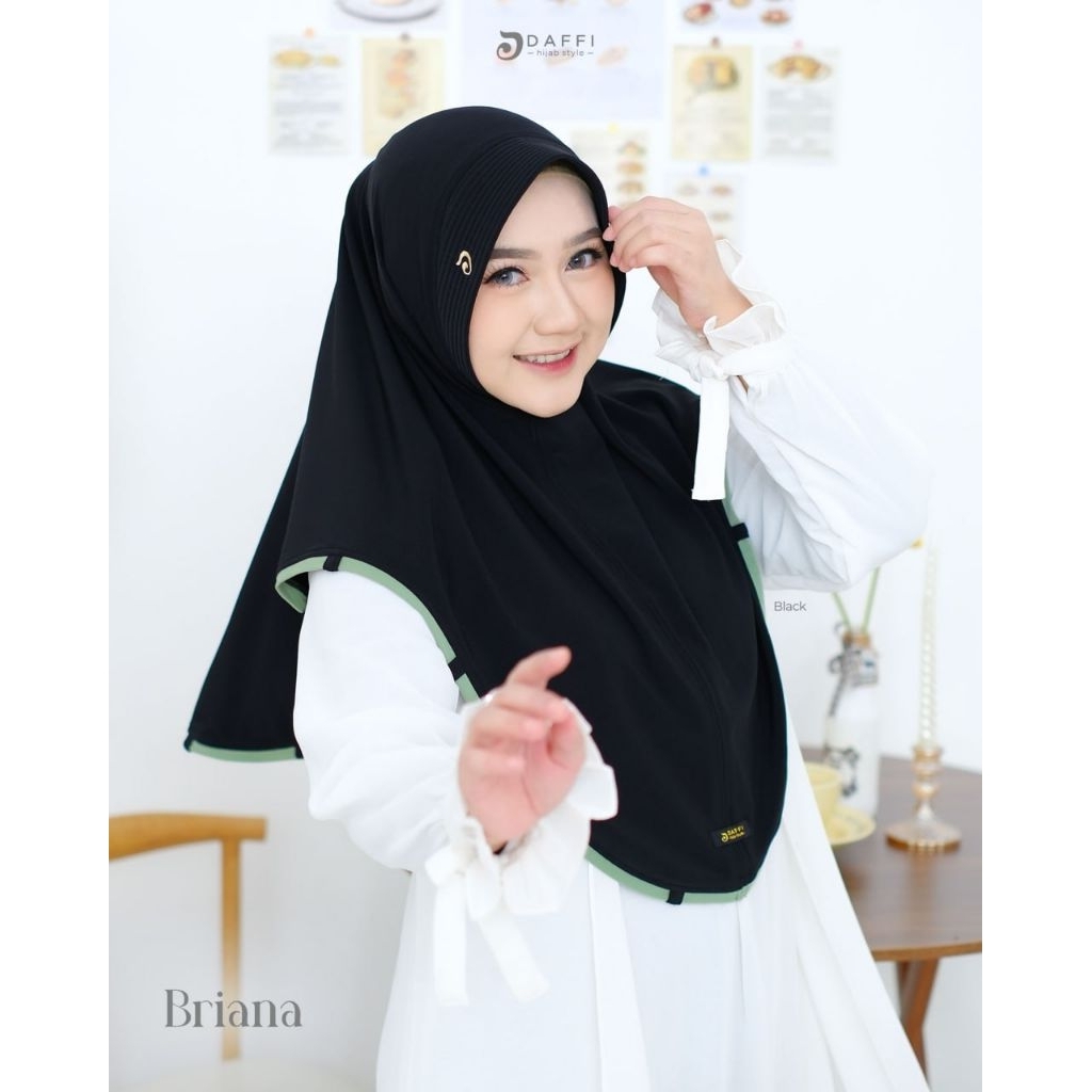 BRIANA DAFFI HIJAB INSTAN BEST SELLER DAFFI JILBAB DAILY