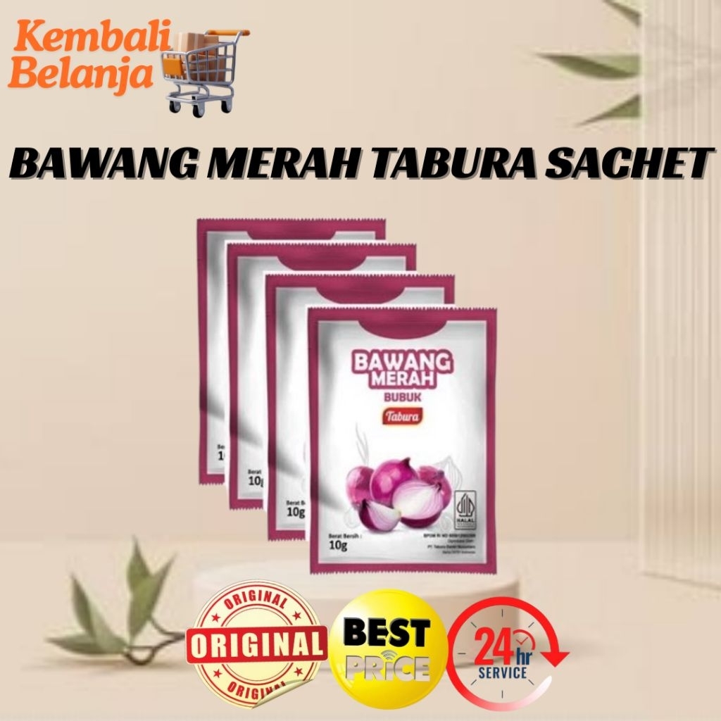 

Bawang Merah Bubuk Tabura 1 Sachet/ Bawang Bubuk Tabura/ Bumbu Masak Praktis