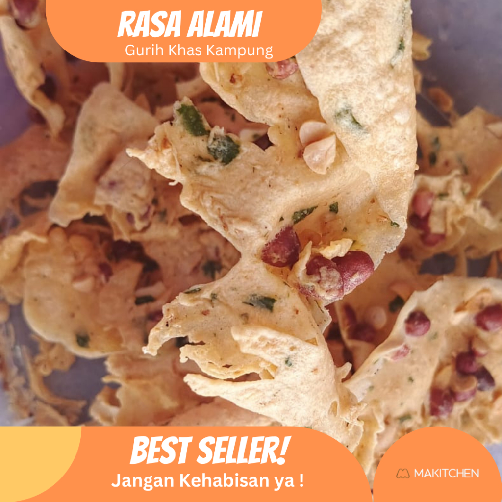 

250 - 500 Gram Peyek Kampung Makitchen - Renyah Gurih Khas Jawa