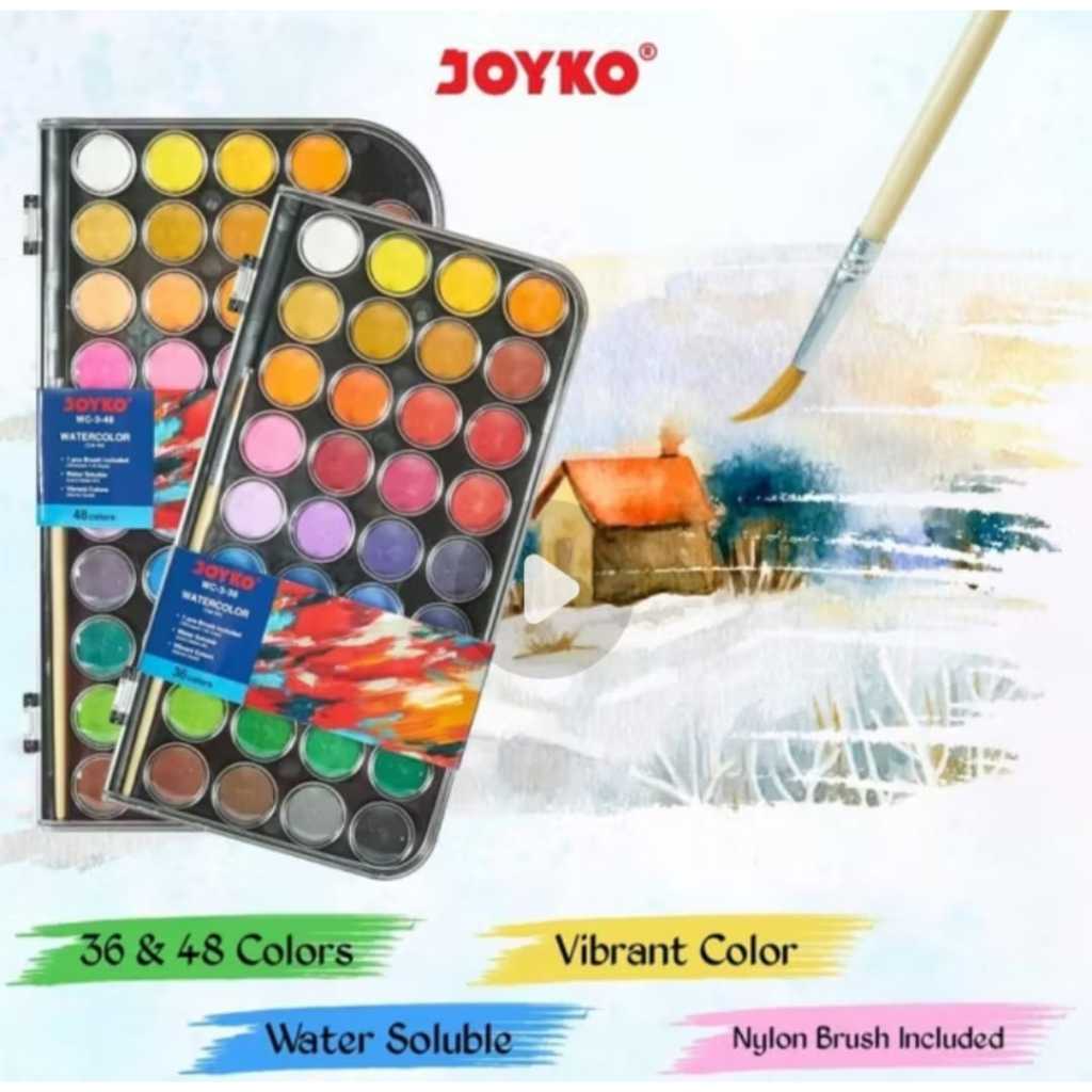 

CAT Air // Watercolour Set Joyko WC-3-48