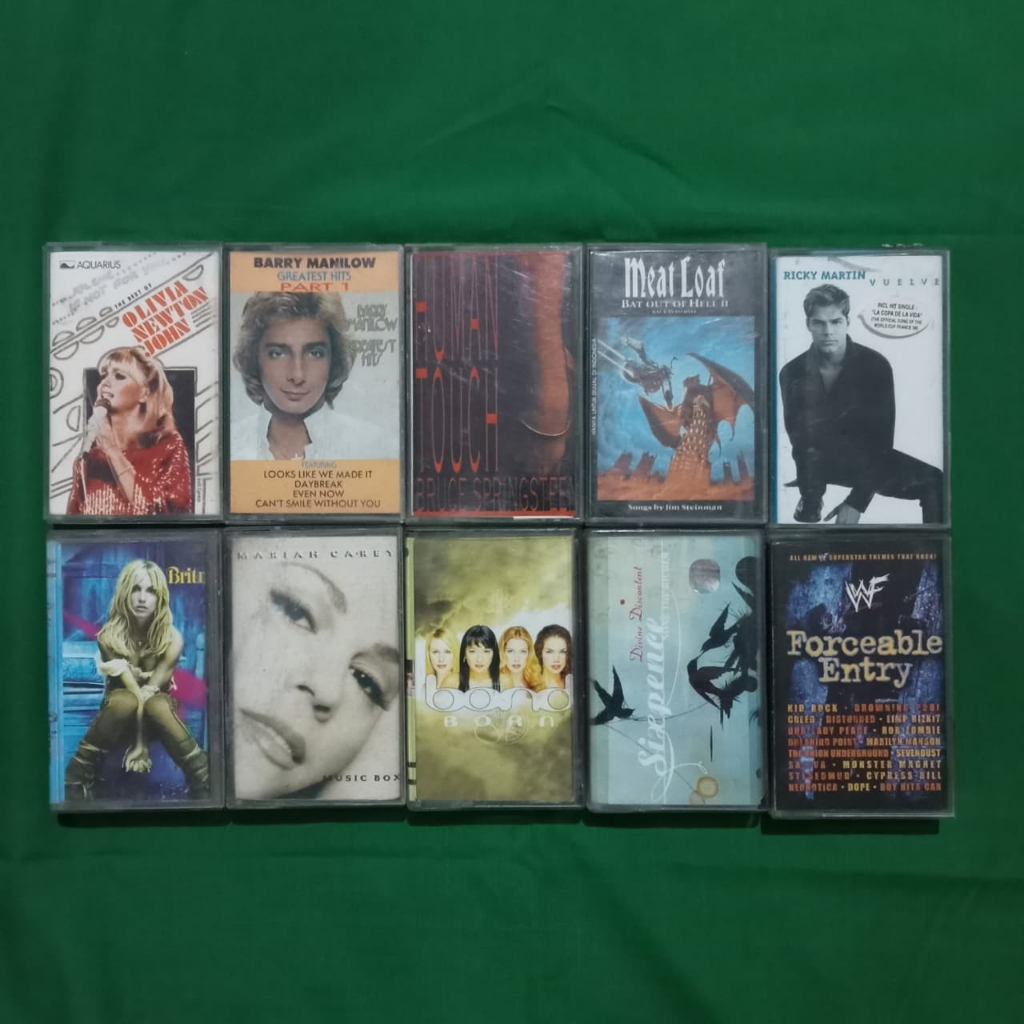 [USED ITEMS] Kaset Pita Original - Worldwidee Part 5 - Mariah Carey - Sixpence None The Richer - Ric