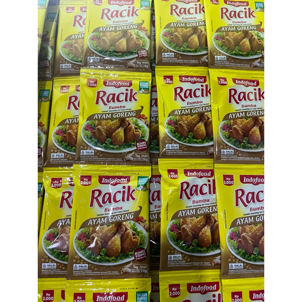 

Bumbu racik ayam rentengan isi 10 pcs