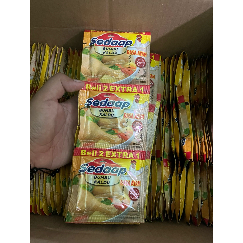 

Sedaap bumbu kaldu rentengan isi 18 pcs