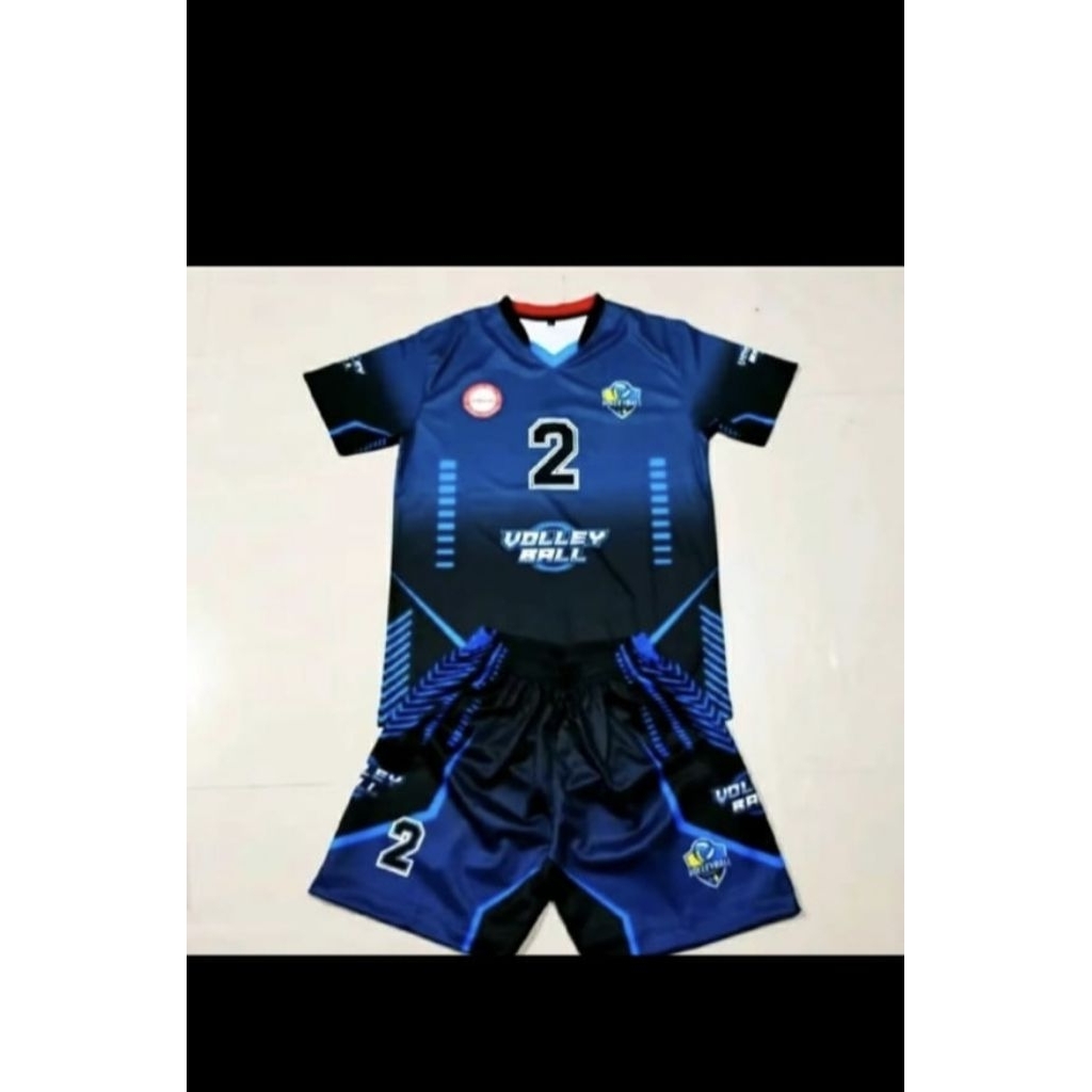 Jersey volly setelan pria/wanita