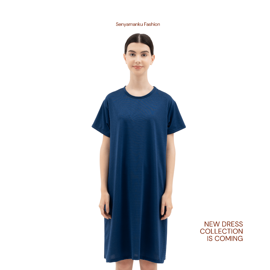 senyamanku daster | Daster kaos LD 110 Max BB 70kg bahan melar polos warna daster kekinian terbaru