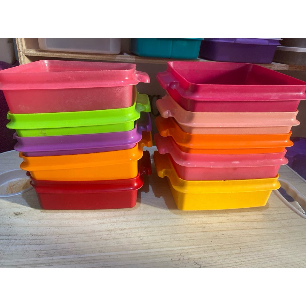base rantang tupperware second berbagai kondisi