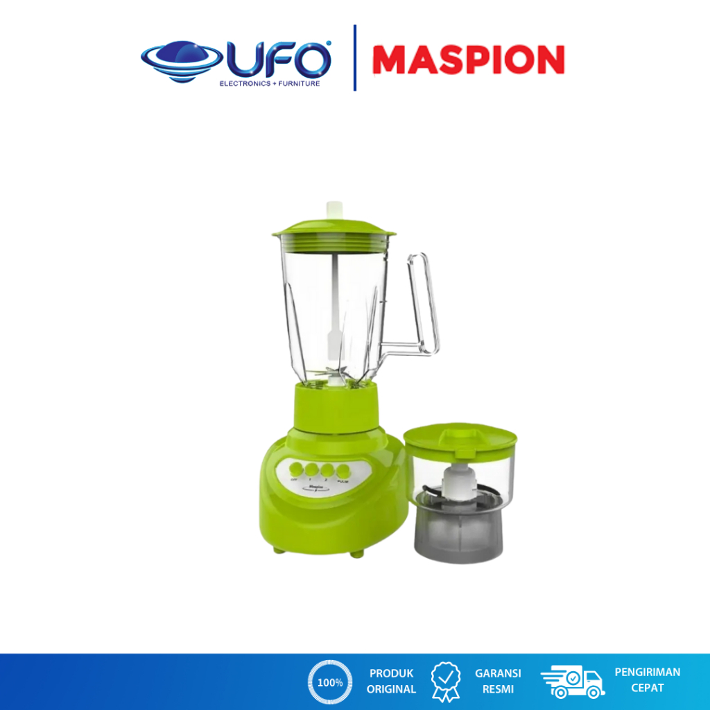 Maspion Blender Kapasitas 1 Liter + Chooper MT1521PL