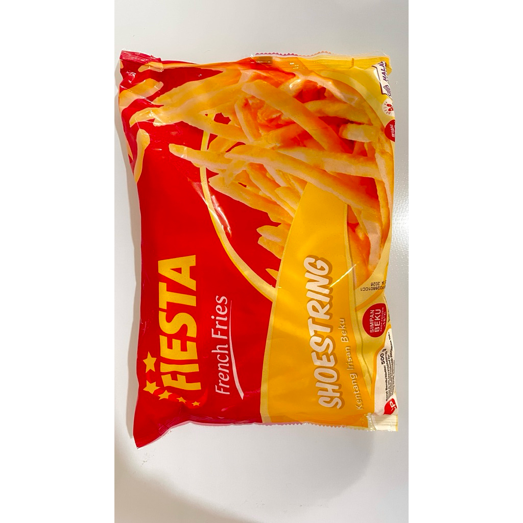 

Fiesta French Fries 500 gram Frozen Food Murah Open Reseller