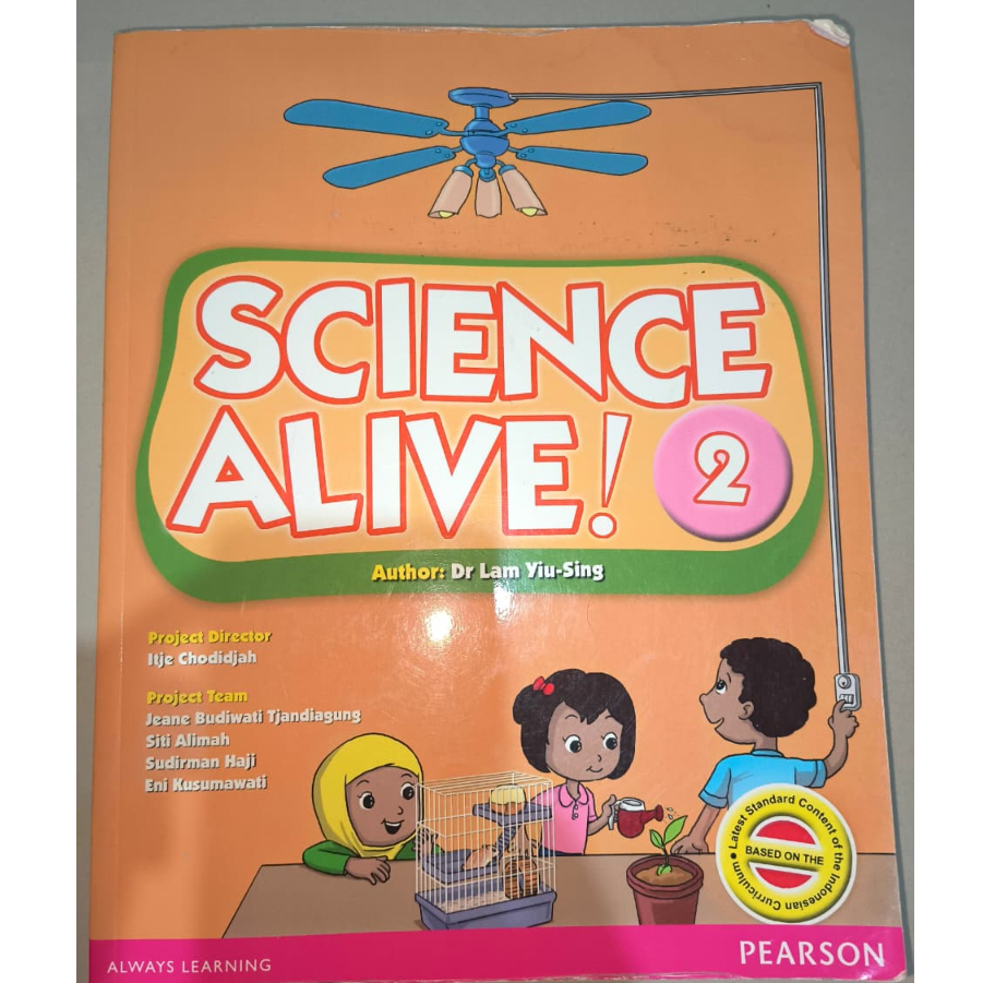 Buku Science Alive 2 bekas ORI