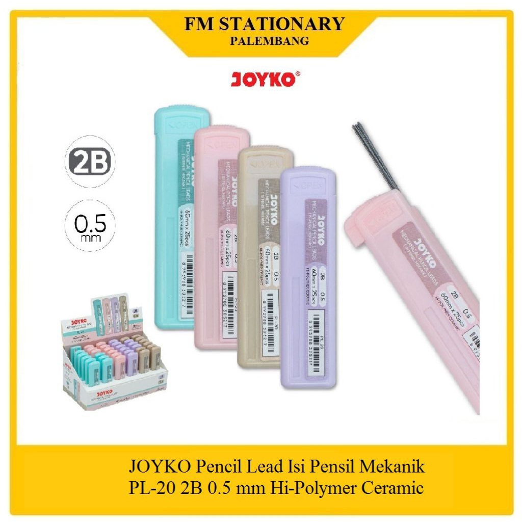 

Isi Pensil Mekanik PL-20 2B