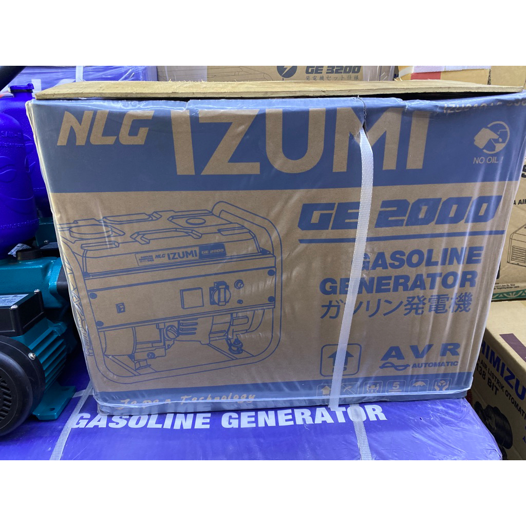 IZUMI generator bensin / genset 1200 watt IZUMI JEPANG / Bensin murni