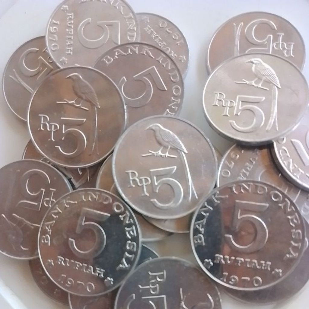 KOIN KUNO 5 RUPIAH TAHUN 1970