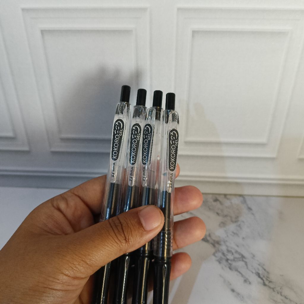 

KOKORO- Pulpen/ Pena Gel Kokoro Zebra 0,5 mm