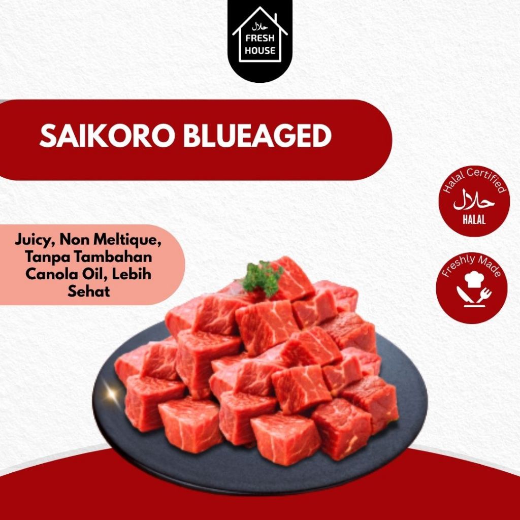 

PREMIUM BLUEAGED SAIKORO 500 GR / BLUEAGED CUBES