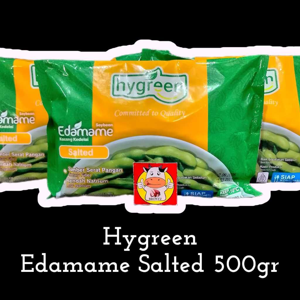 

HYGREEN EDAMAME SALTED 500GR-FROZEN FOOD-BRONTZ JOGJA