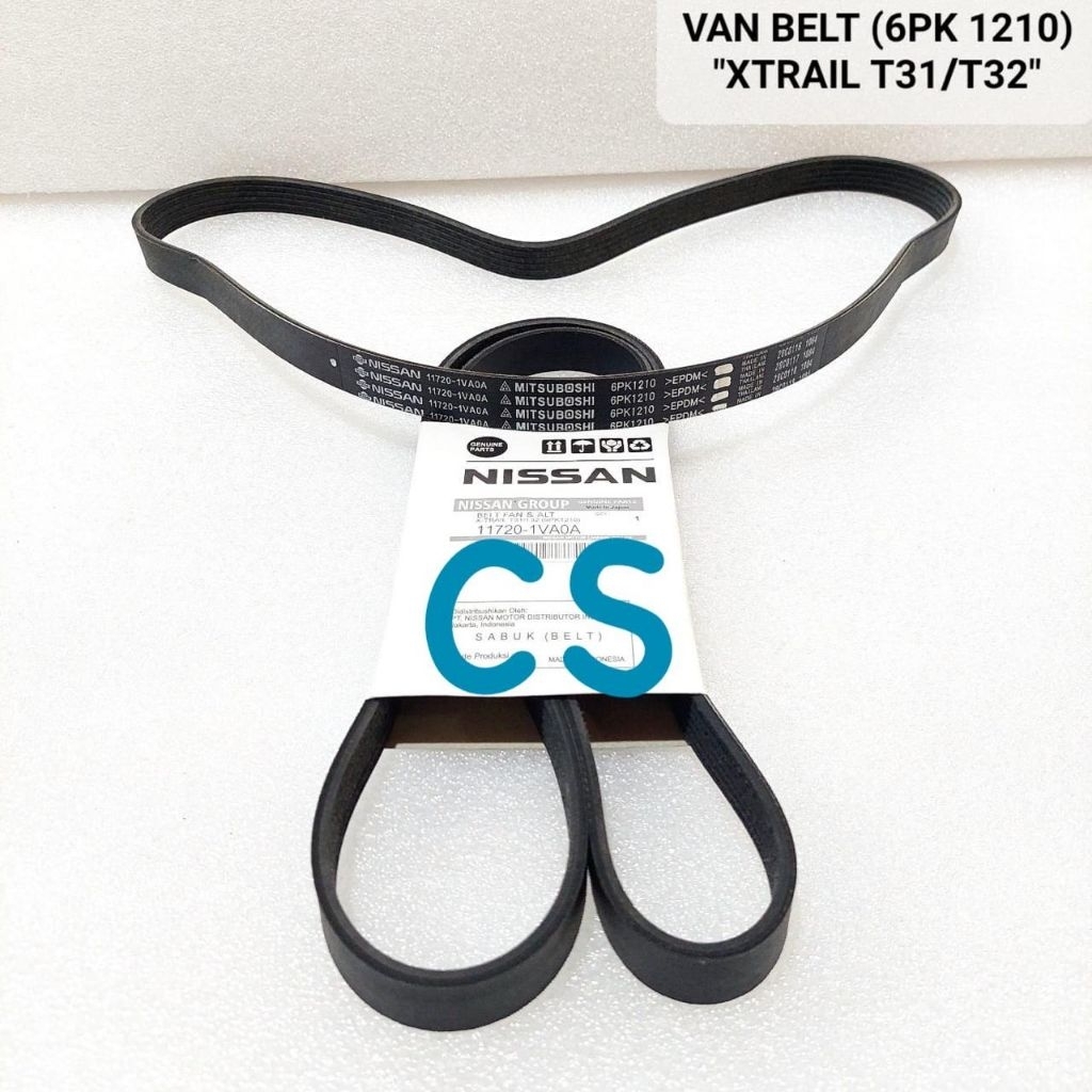 VAN BELT 6PK 1210 NISSAN X-TRAIL T31 / T32