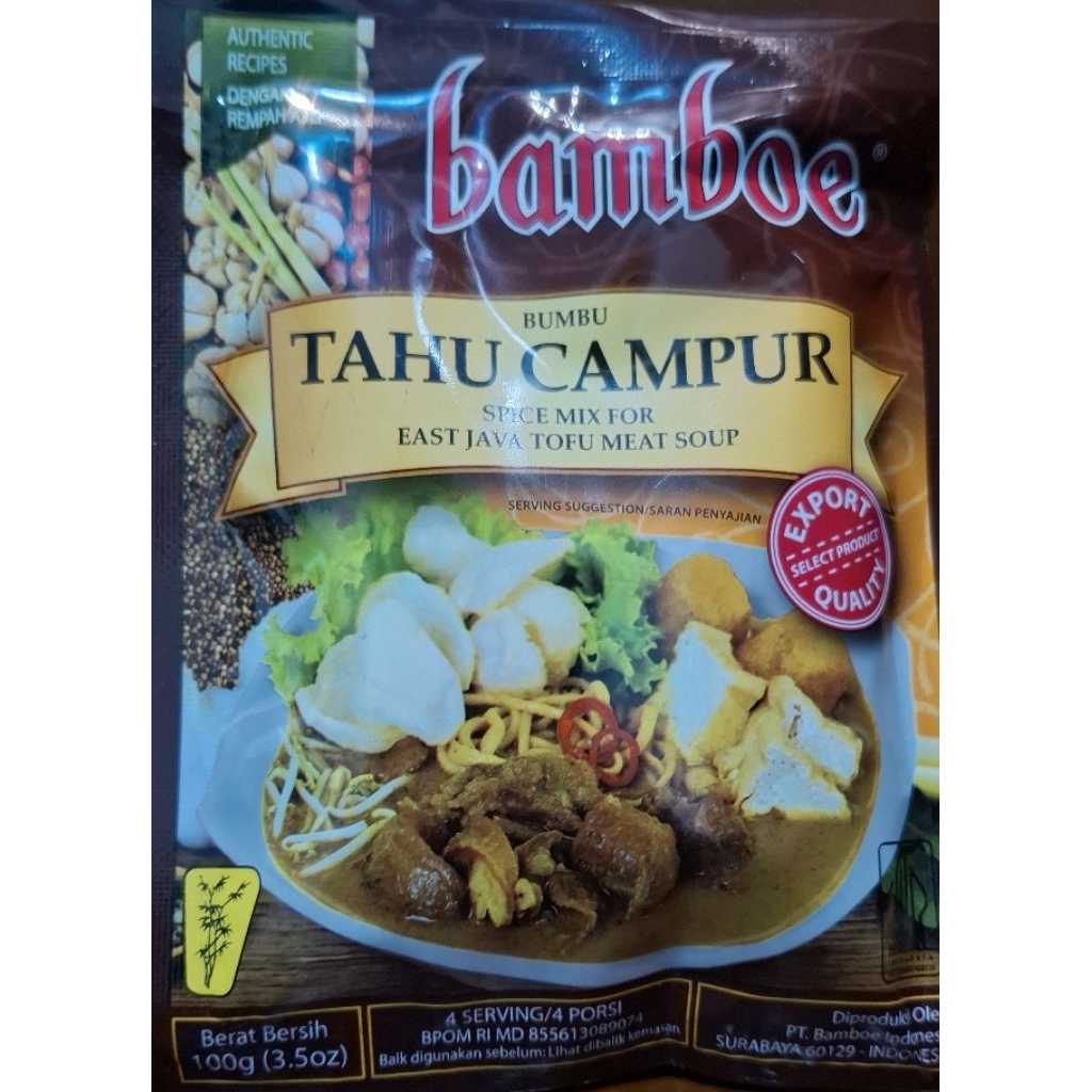 

Bamboe Bumbu Baru Tahu Campur 100gr