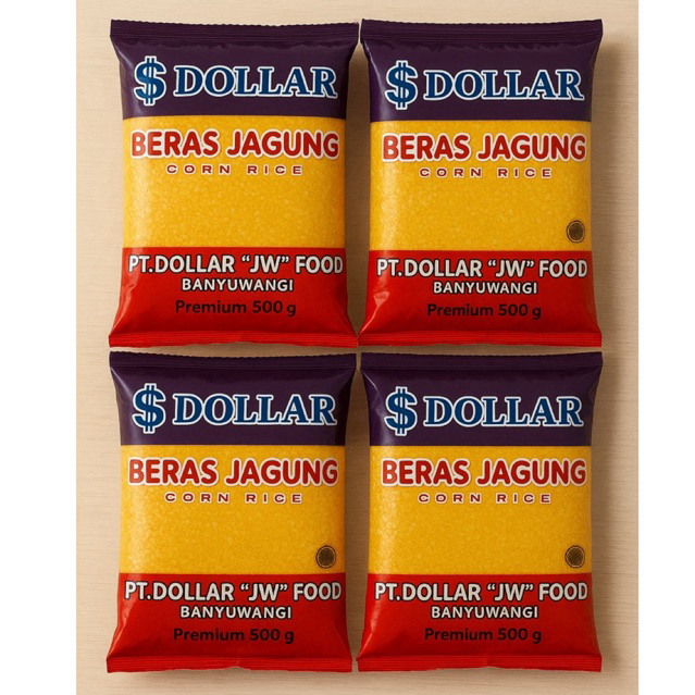 

2 KG Beras Jagung Beras Diet Rendah Kalori Merk Dollar