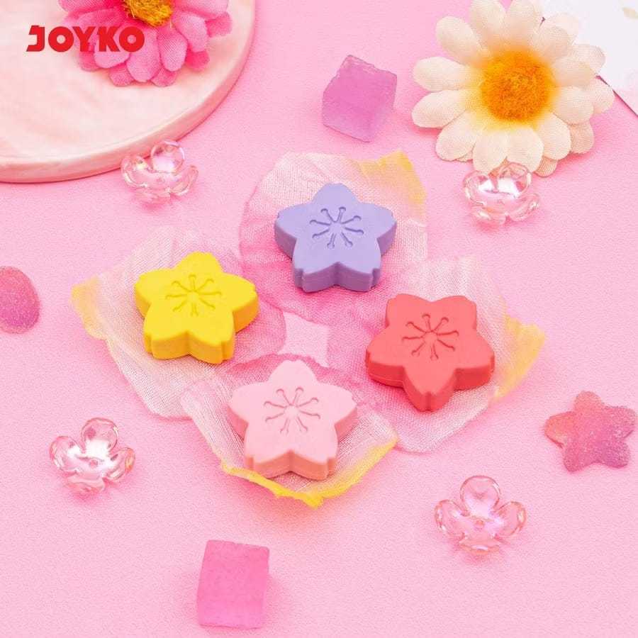 

Penghapus Joyko ER-142 Sakura Flower 1 Pack 4 Pcs Eraser
