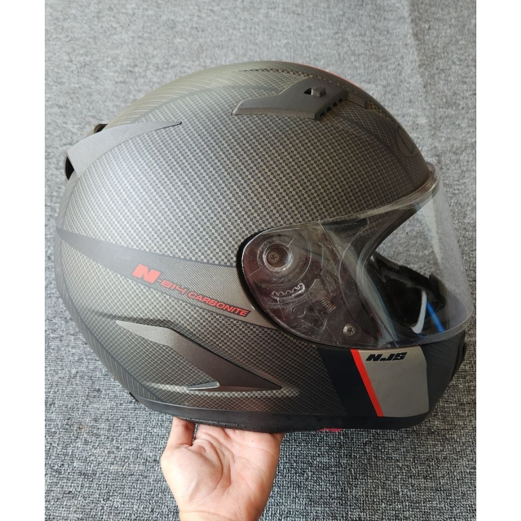 Preloved Helm fullface NJS