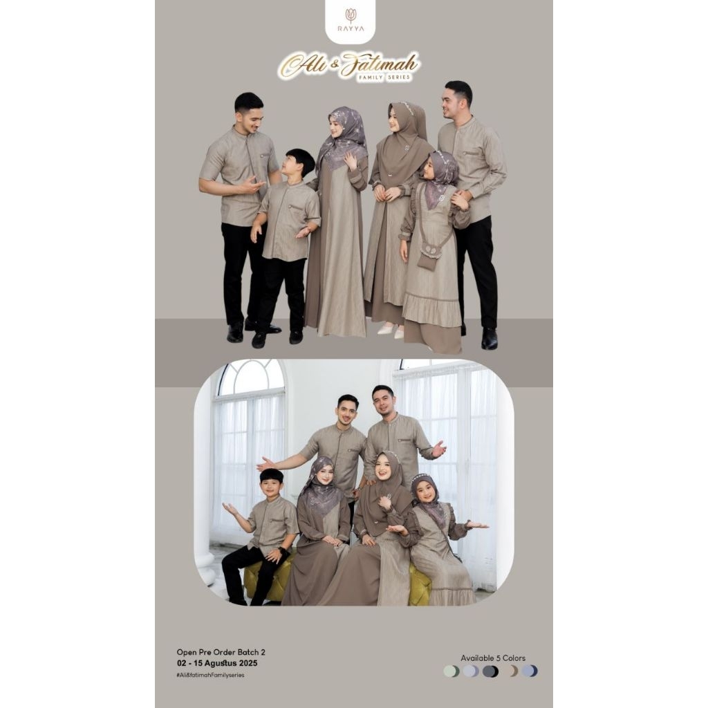 Open PO Sarimbit 2026 Fatimah Ali by Rayya