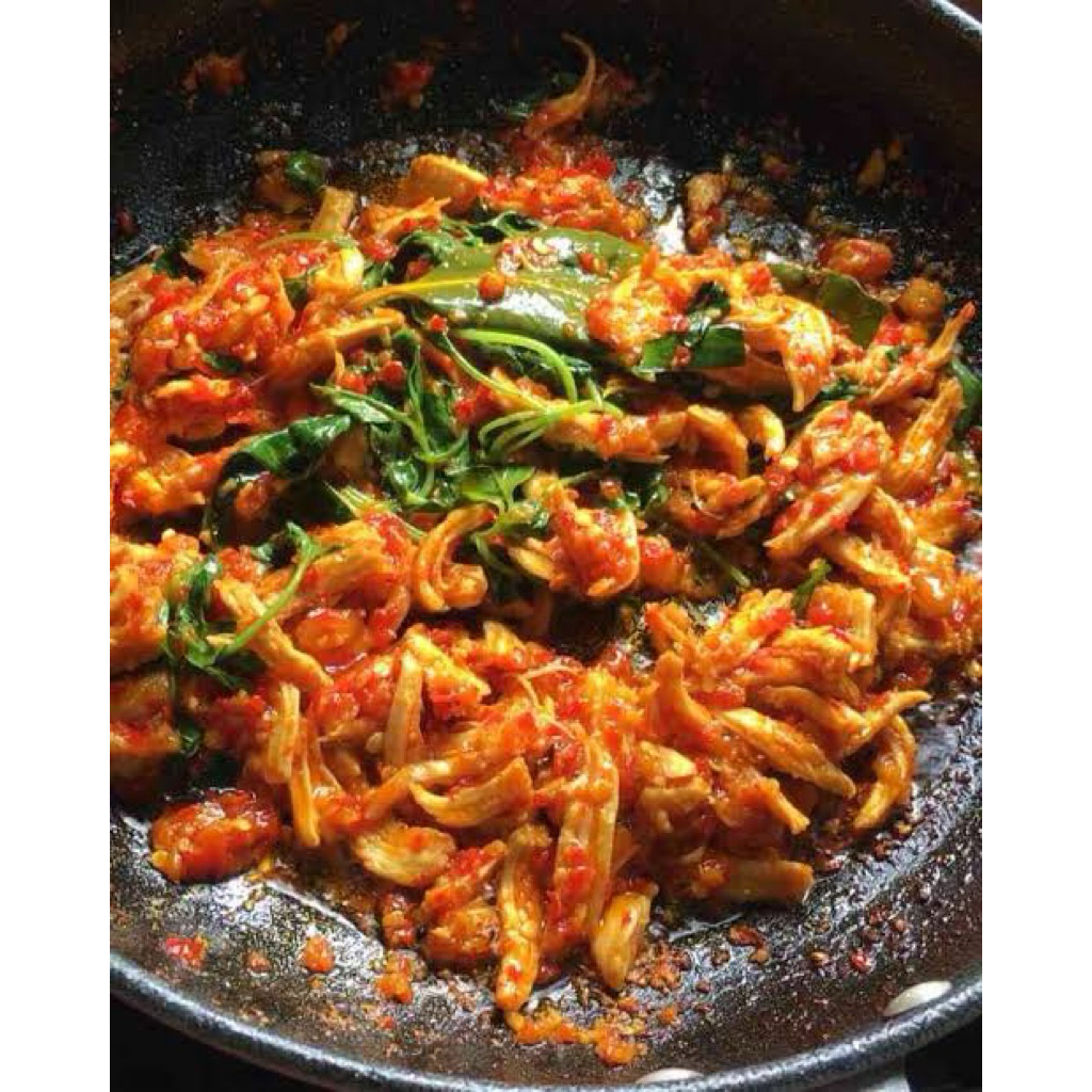 

Ayam suwir kemangi 150gr