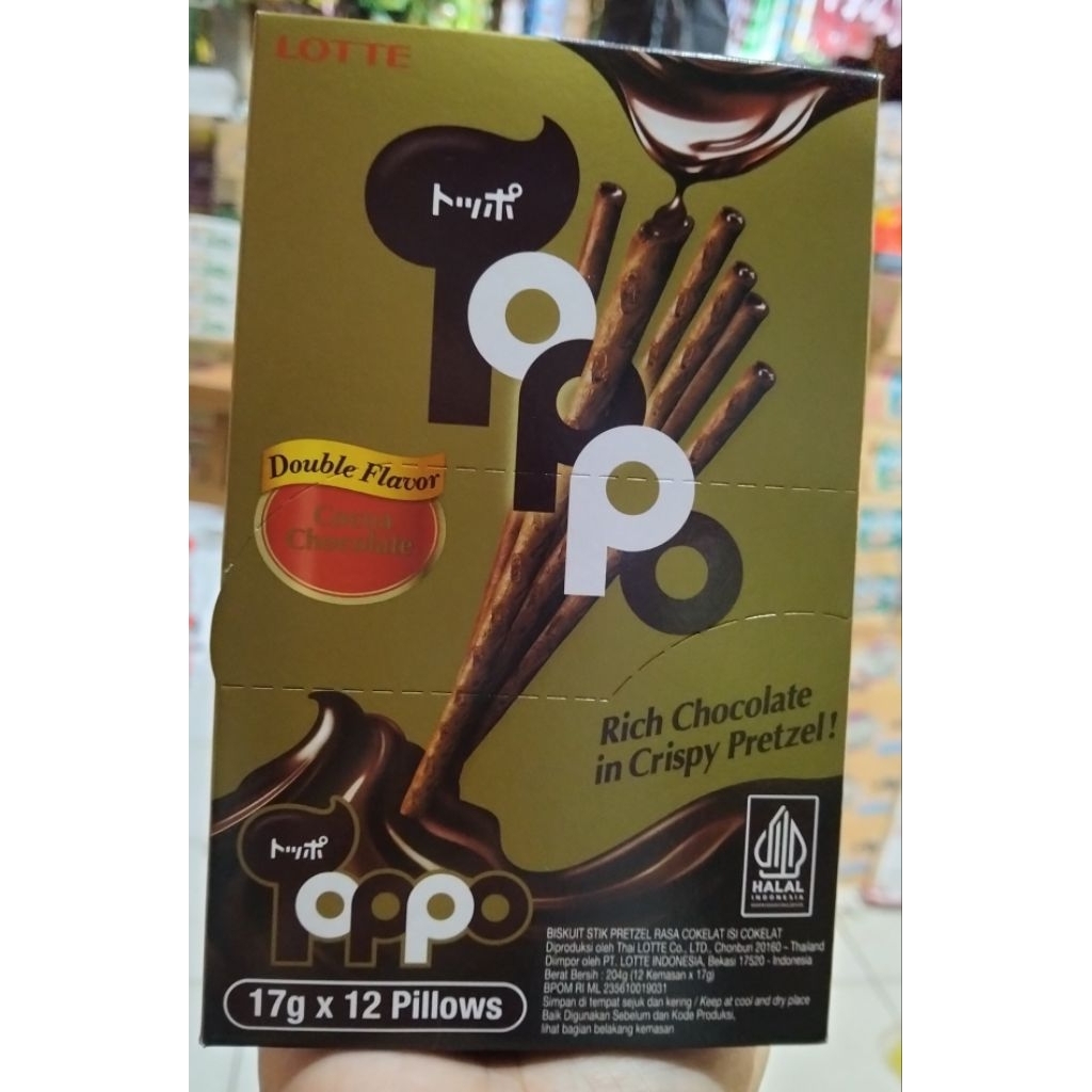 

LOTTE TOPPO stick 1 box isi 12pcs