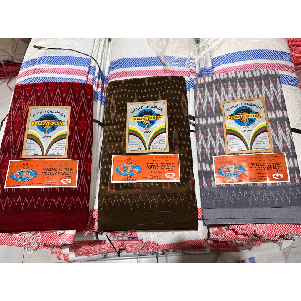 SARUNG JUARA DUNIA ORGINAL