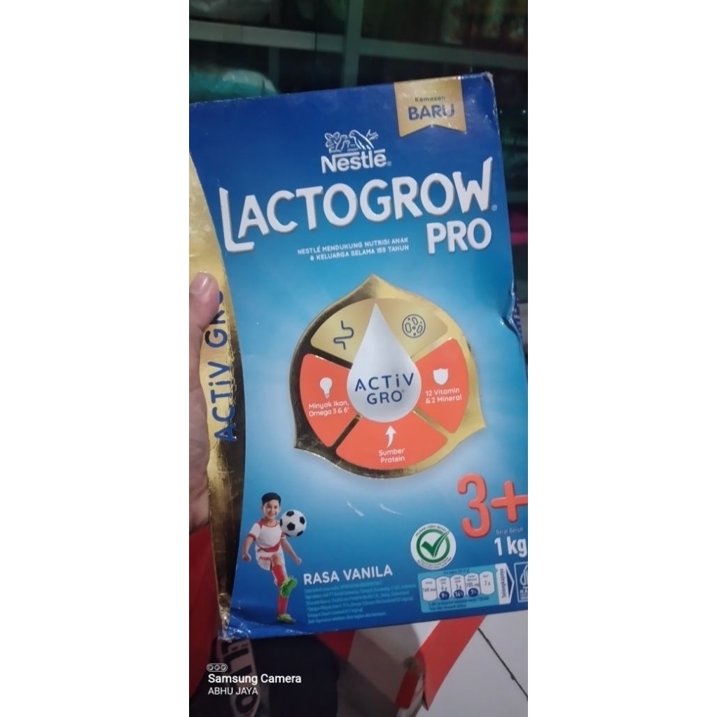 

Lactogrow pro 3+ rasa vanila 1kg