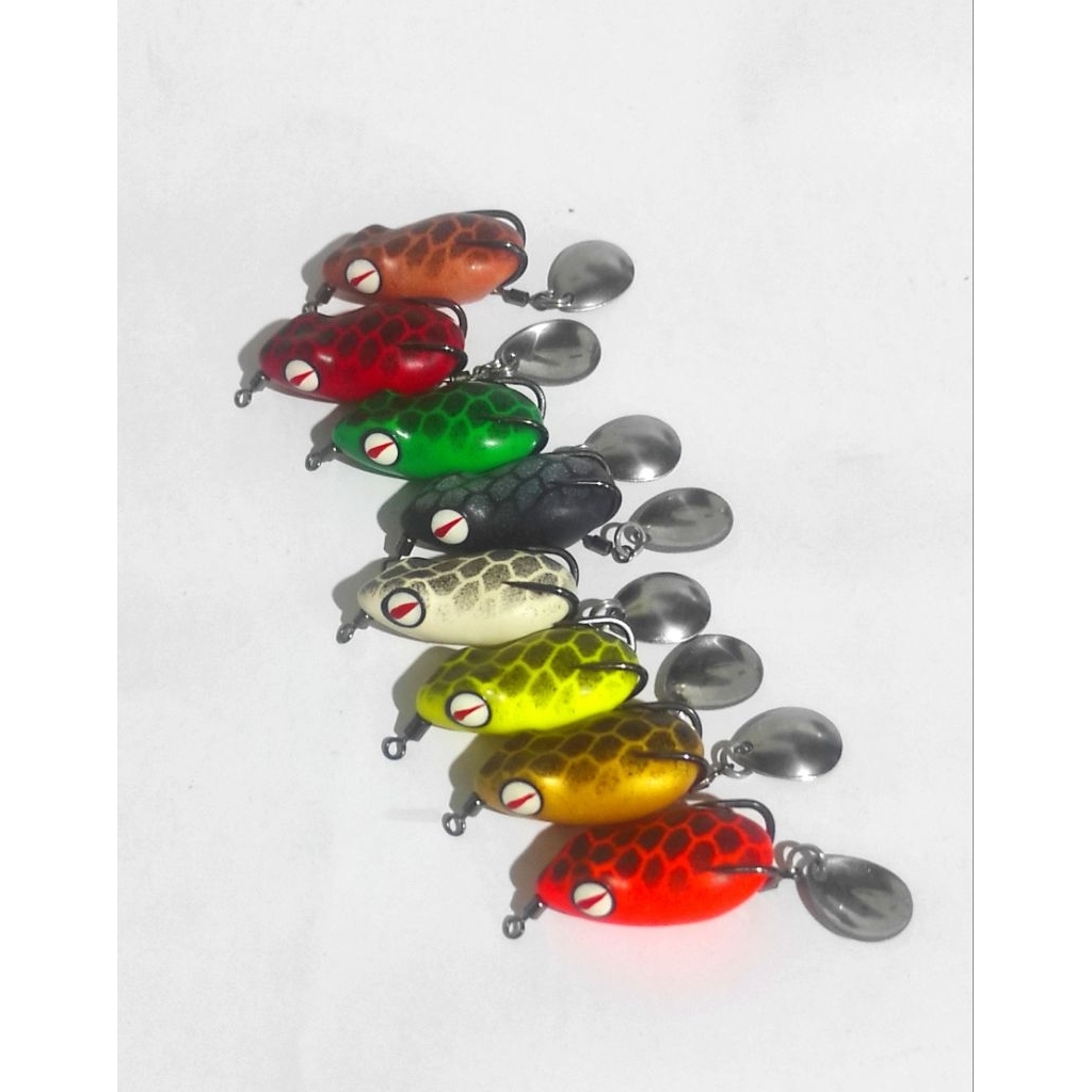 SOFT FROG / SOFROG Ukuran 3cm Mini Hook Kenzi 1