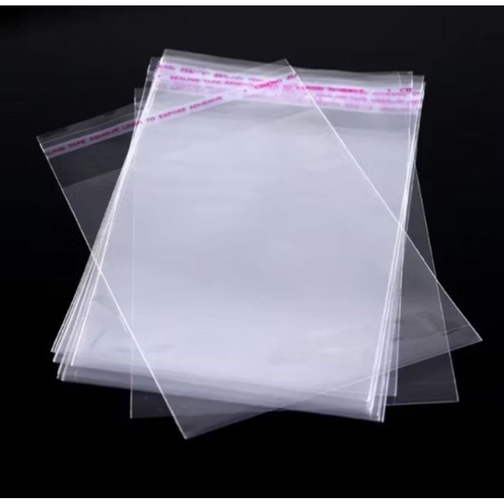 

PLASTIK OPP SEAL 04 MURNI ( 017 MICRON) SEGALA JENIS UKURAN