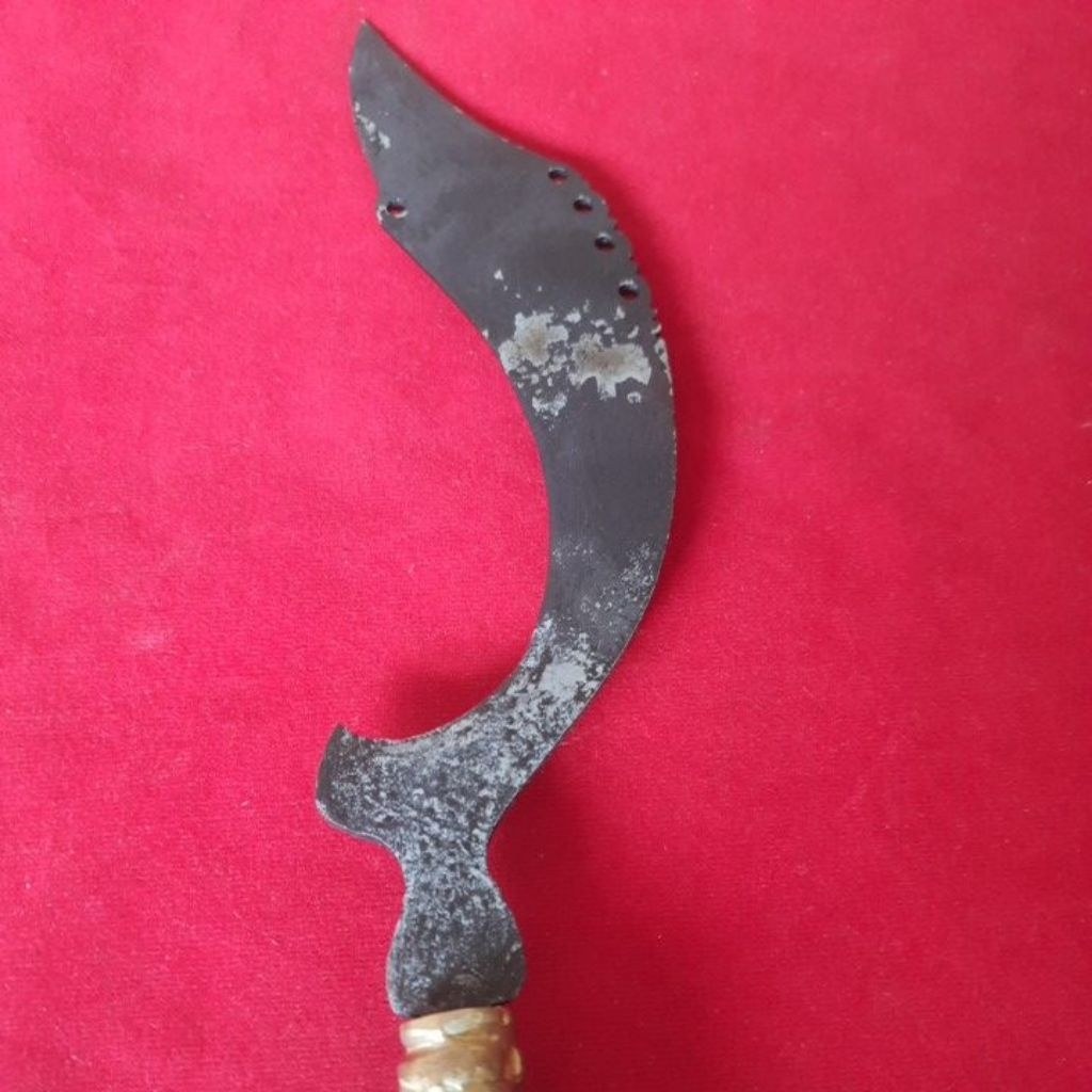 Kujang Garapan Halus,Pamor Rajah