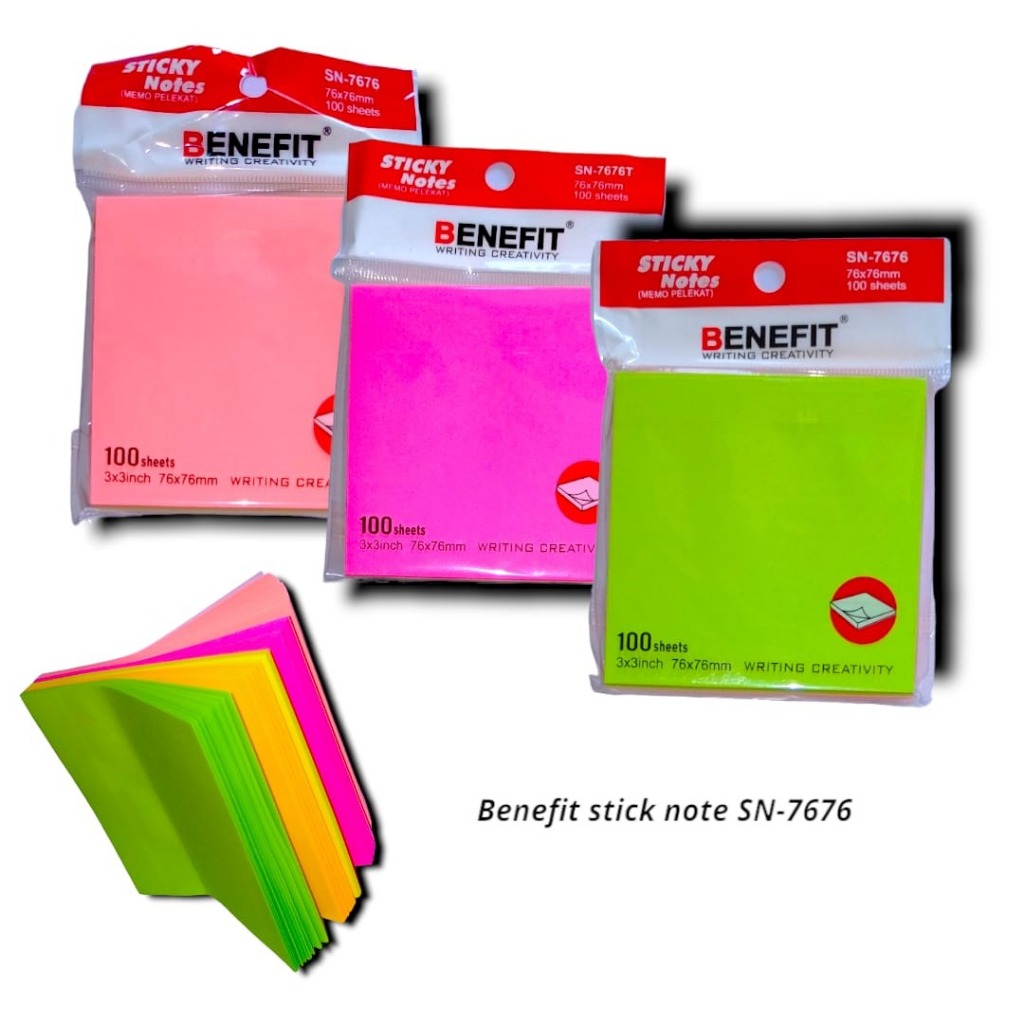 

Post it / sticky note 5 warna
