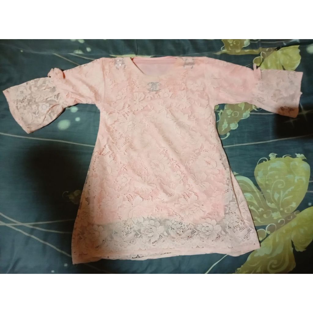 PRELOVED Kebaya Warna Peach Pink