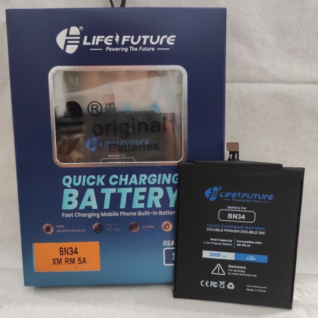 BAT XIAOMI REDMI 5A/BATERAI BN34/BATRE BN 34/BATTERY BN-34/REDMI 5A