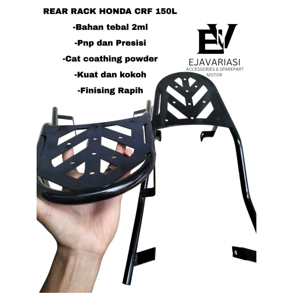 rear rack crf 150 l,behel crf 150 l belakang