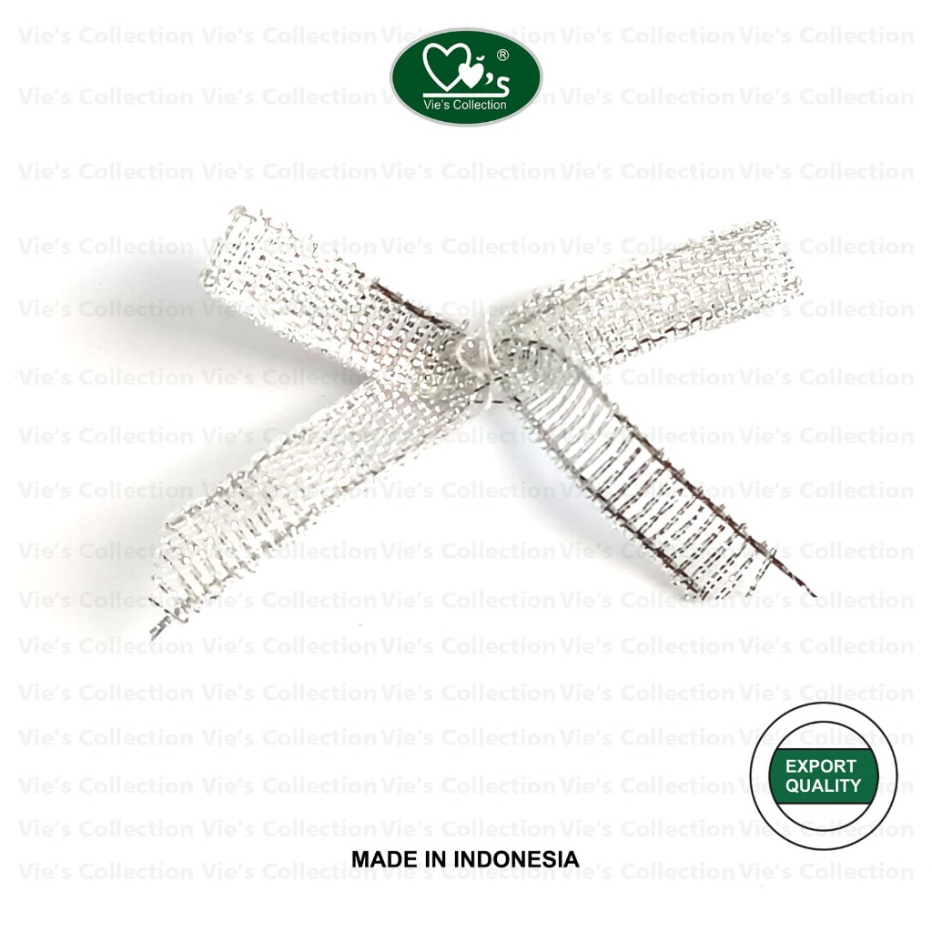 

Pita sayap 1 gliter gold silver pita kecil