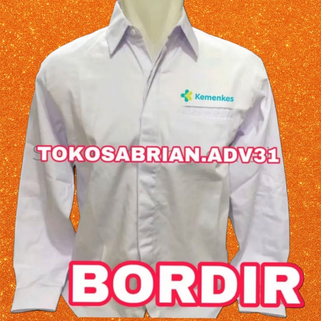 Kemeja Kemenkes Baju kemenkes Seragam Kemenkes