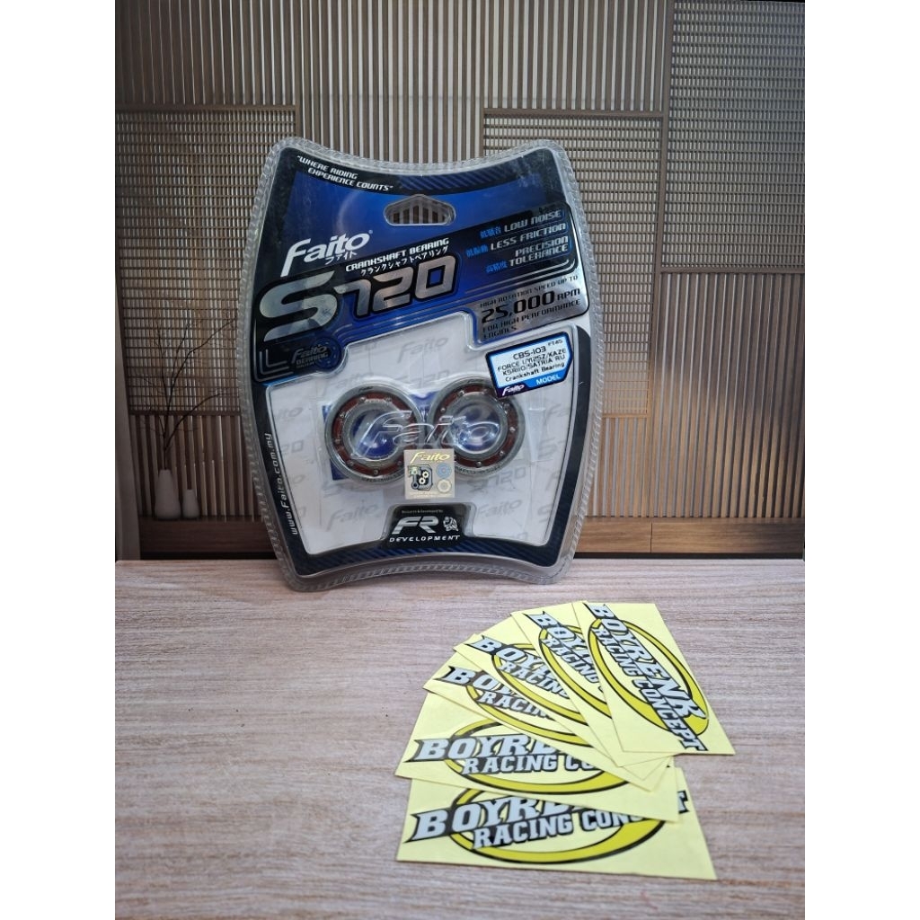 BEARING LAHER LAKER ASKRUK KRUK AS FIZ R FORCE 1 S720 FAITO - BOYRENK SURABAYA