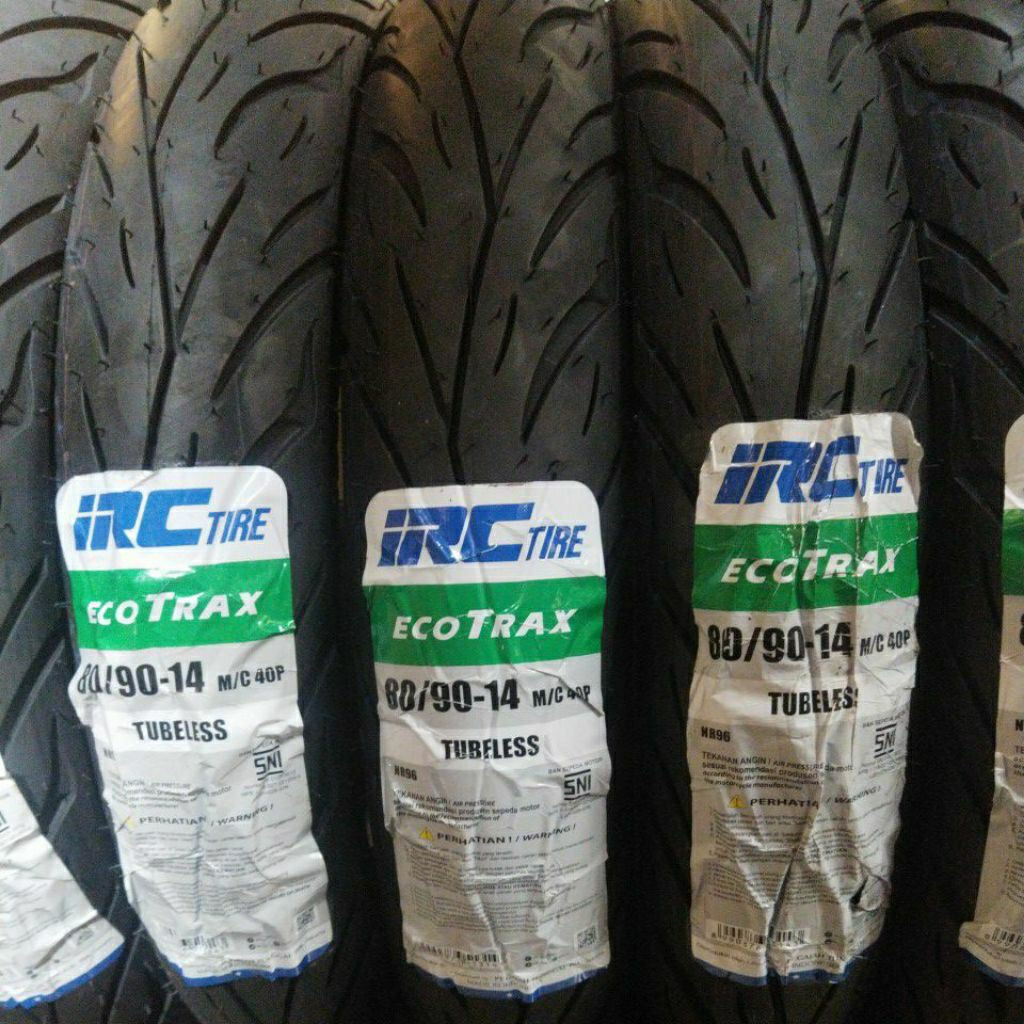 Ban Vario/Beat IRC 80/90-14 Ecotrax Tubeless.