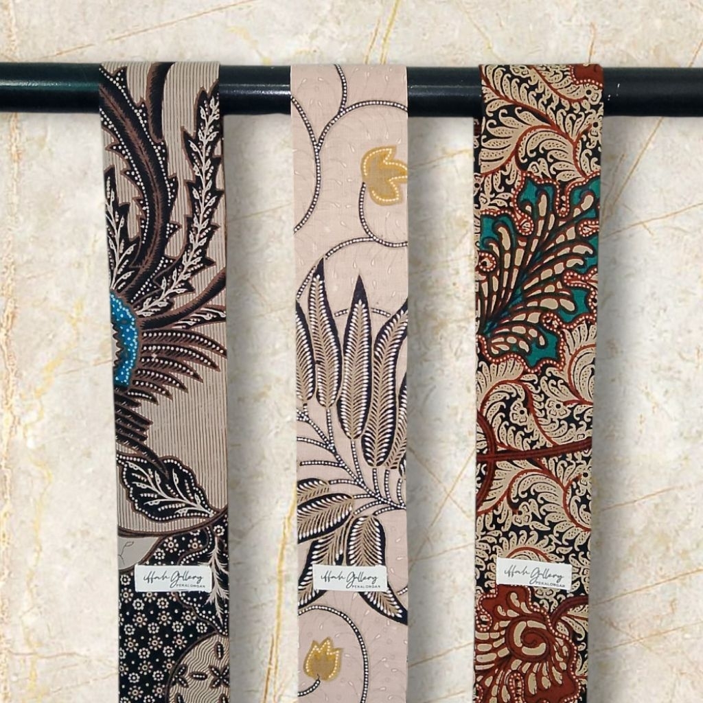 syal batik [ ETERNO ] syal scarf batik katun premium pria wanita