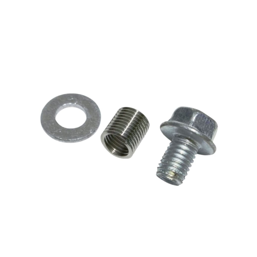 BAUT 12 SET SOKDRAT RECOIL M8 REPARASI BAUT DOL ATAU SLEK.BAUT 12 SET RECOIL UNTUK LUBANG OLI GARDAN