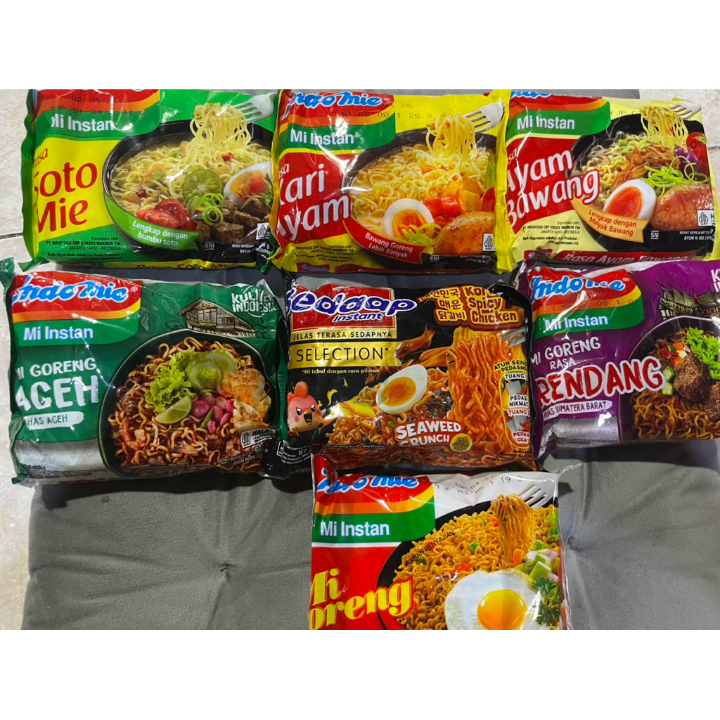 

Indomie instan allvariant rasa