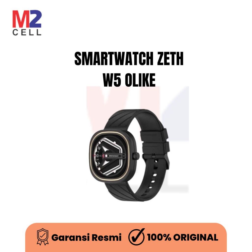 SMARTWATCH OPPO OLIKE ZETH W5 BLACK 100% ORIGINAL WATERPROOF SPORT HEALTH TRACKER