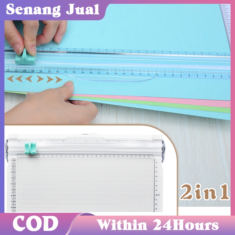 

Alat Potong Kertas Paper Cutter Portabel Alat Cutting Kertas Paper Trimmer Kertas A4