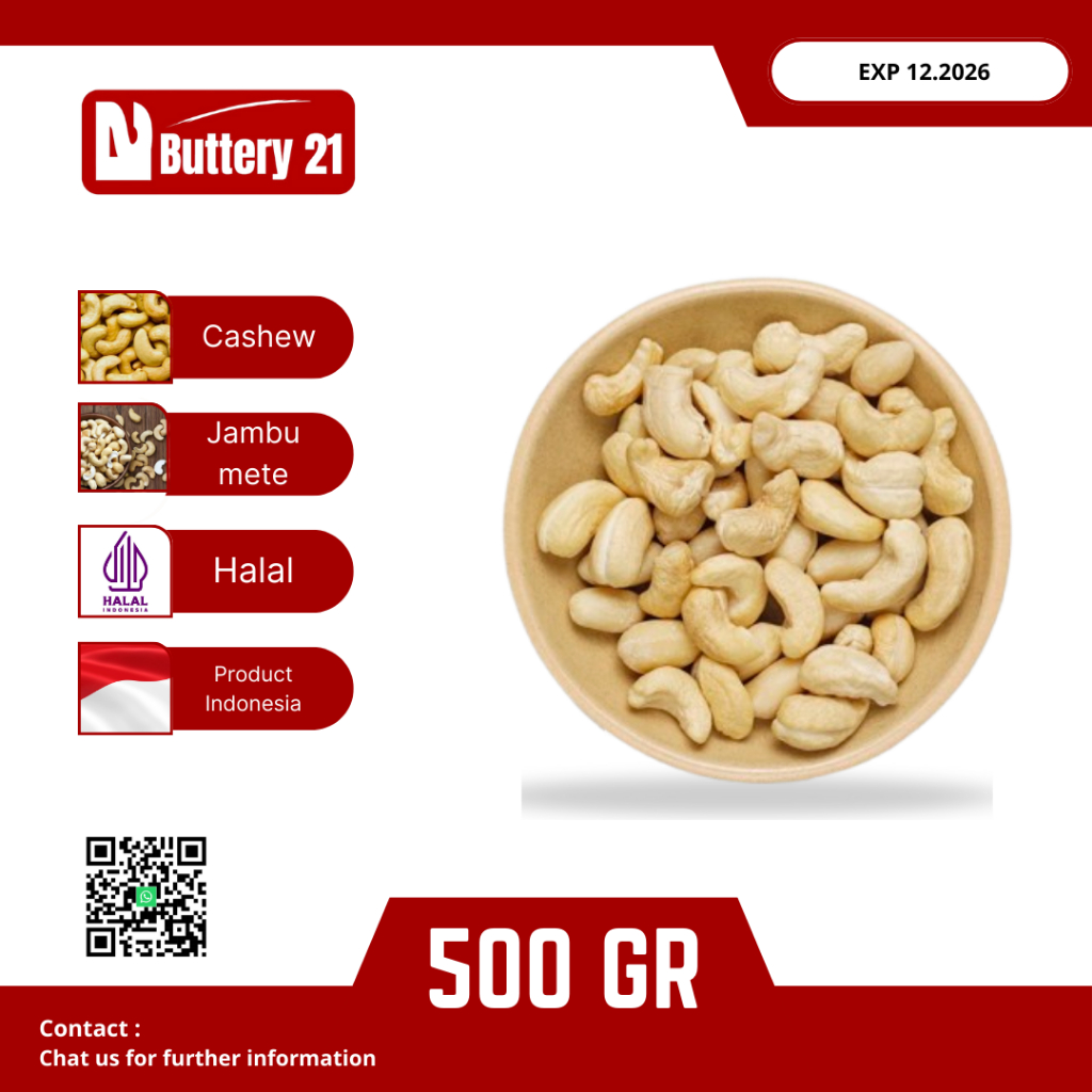 

KACANG METE/KACANG MENTE/CASHEW NUT/KACANG MONYET