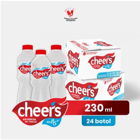 

Cheers Alkaline 230ML Karton Sameday