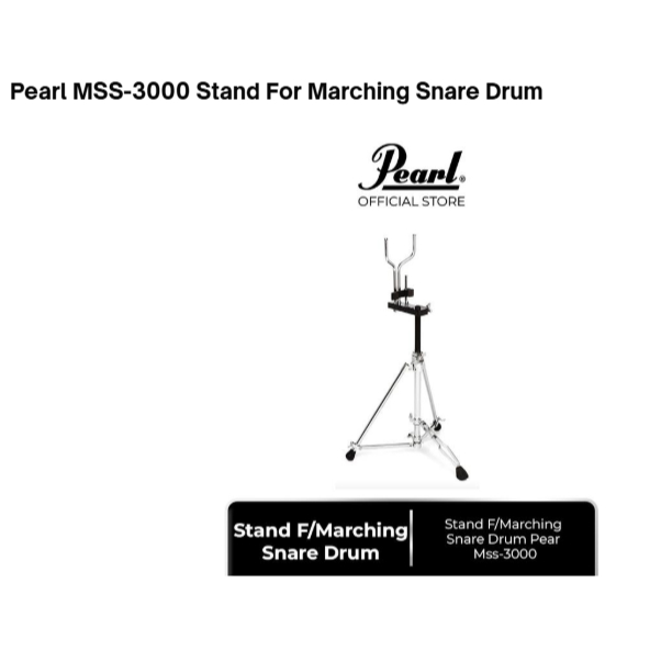 Stand Sener Pearl MSS - 3000 Stand For Marching Snare Drum