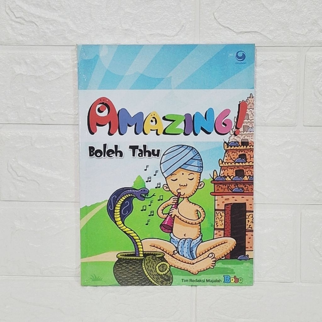 Buku Anak Pengetahuan Umum "AMAZING Boleh Tahu" (Redaksi Majalah Bobo)