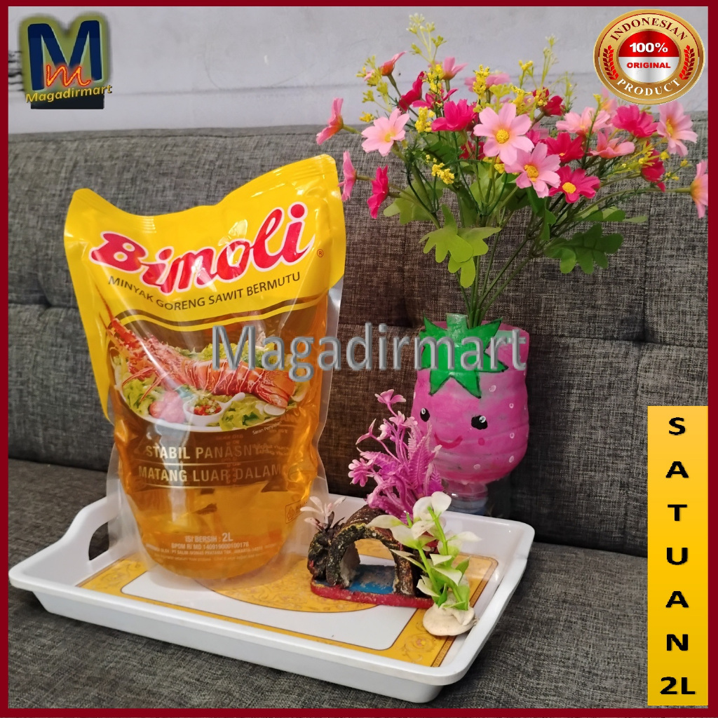 

Bimoli Minyak Goreng Sawit Kemasan 2L Pouch Eceran